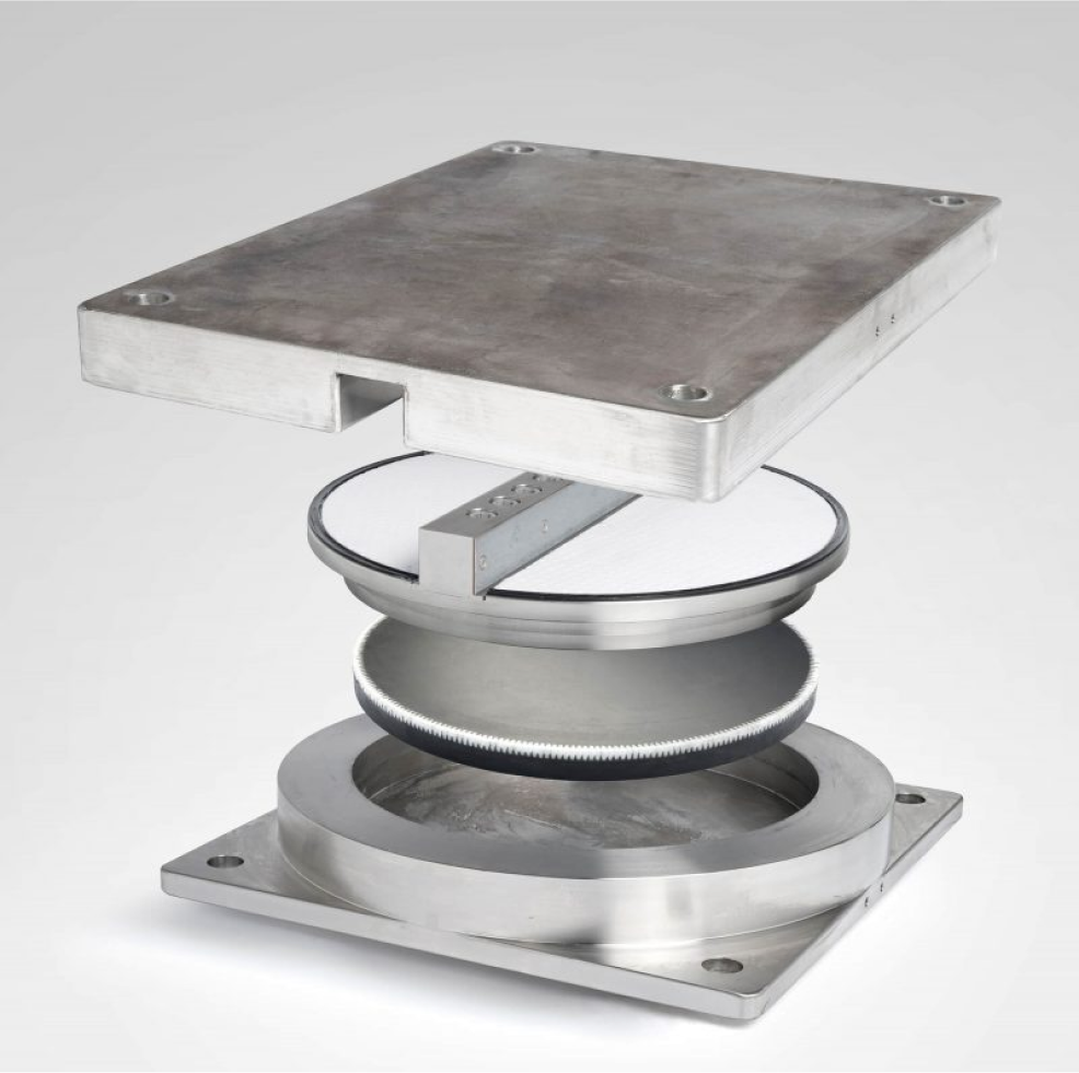 Pot structural bearing by Granor